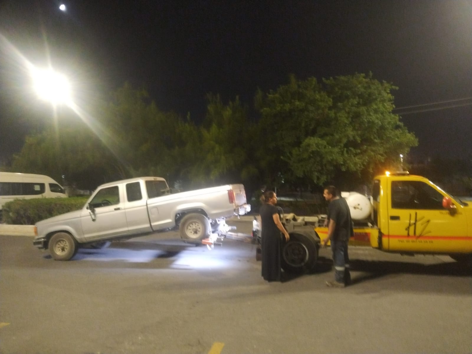 Grúa plataforma en Monterrey